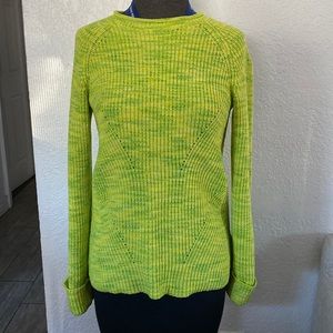 Style&Co Lime green sweater